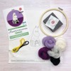 The Crafty Kit Co Moominmamma Thinking Needle Felting Kit