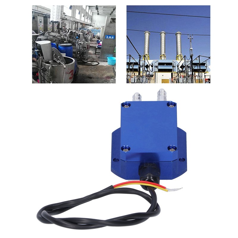Wind Pressure Transmitter Blue DC24V Micro Differential Sensor for Boiler