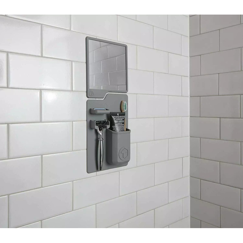 LIGHTSMAX Silicone Waterproof Toothbrush Holder/razor Holder For Small Toiletry Items