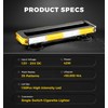 Xprite LED 150 Rooftop Emergency Strobe Light Bar w/Control Panel
