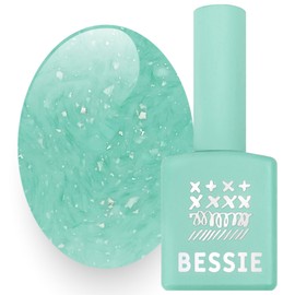 BESSIE tweed gel nail, TD-03 Evelyn, 12g, 1 piece / BESSIE 트위드젤 네일, TD-03 EVELYN, 12g, 1개