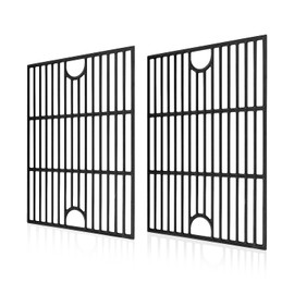 17 Inch Grill Grates for Nexgrill Home Depot 720-0830H 720-0783E 720-0670C, Cast Iron Cooking Grates Replacement Parts for Nexgrill 720-0888N Charbroil 463241113 720-0670D, Master Forge 1010037
