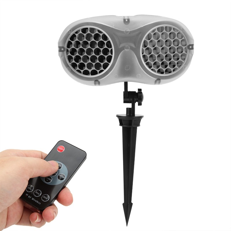 Snowflake Projection Light Waterproof Remote Control Light 100‑240V Lighting Supplies