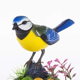 Singing Chirping Bird Electronic Talking Repeating Parrot Electric Animal Toy Singing Chirping Bird with Motion Sensor Activation