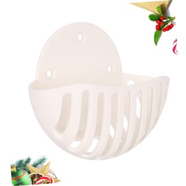 CAXUSD Smart Speaker Wall Clip Holder Bracket for Easy Install Design Wall Mounting White