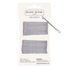 Basic Sense 30pcs 48mm (1.8" inch) traditional metal bobby kirby