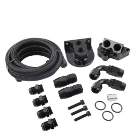 VEHITO Oil Filter Relocation Kit for Ford Mustang GT / F150  Coyote 2011-2021 2022 2023