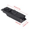 KIMISS Car Window Regulator Switch, ABS Car Window Regulator Power