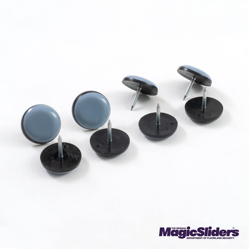 MAGIC SLIDERS L P 8221-7/8" Reusable Furniture Sliders | Heavy-Duty