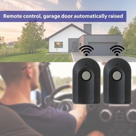New Upgraded 2x Garage Door Opener Remote,Replacement for Genie Intellicode & Overhead Door ACSCTG GIT-1 Type 1,390mhz