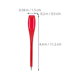 Kisangel 30Pcs Writing Pencils for Golfs Sports Scoring Small Pencils Golfs Scoring Pencils for Sport Games Meeting（red, black）