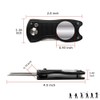 YFFSFDC Golf Fork Folding Golf Fork Repair Fork Portable Zinc