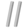 sourcing map 2Pack M10x70mm Fully Threaded Rod, 316 Stainless Steel