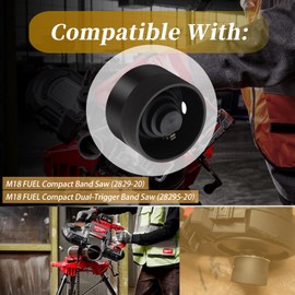 49-90-2029 Reamer Attachment(Reams 1/2", 3/4", and 1" EMT) Compatible With M18 FUEL Compact Band Saw (2829-20), M18 FUEL Compact Dual-Trigger Band Saw (2829S-20)