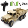 Spobot RC Military Truck - 6x6 Road Remote Control Car
