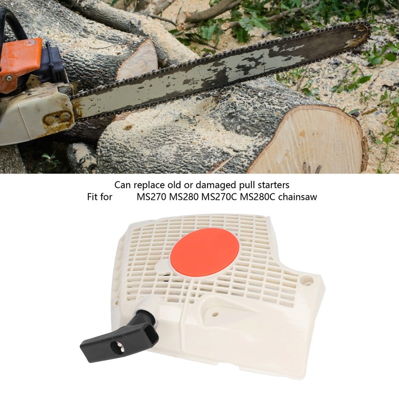 Chainsaw Pull Starter ABS Rewind Pull Starter Assembly for MS270
