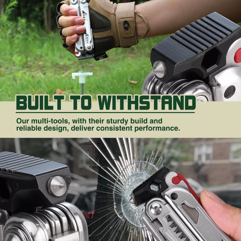 MOSSY OAK 19-in-1 Multitool Pliers Folding Pocket Tools Survival Tools