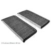 Blue Print ADM52512 Activated Carbon Filter Set / Cabin Filter