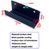 4 PCS Black Tile Hanger Steel Wall Tile Bracket Wall