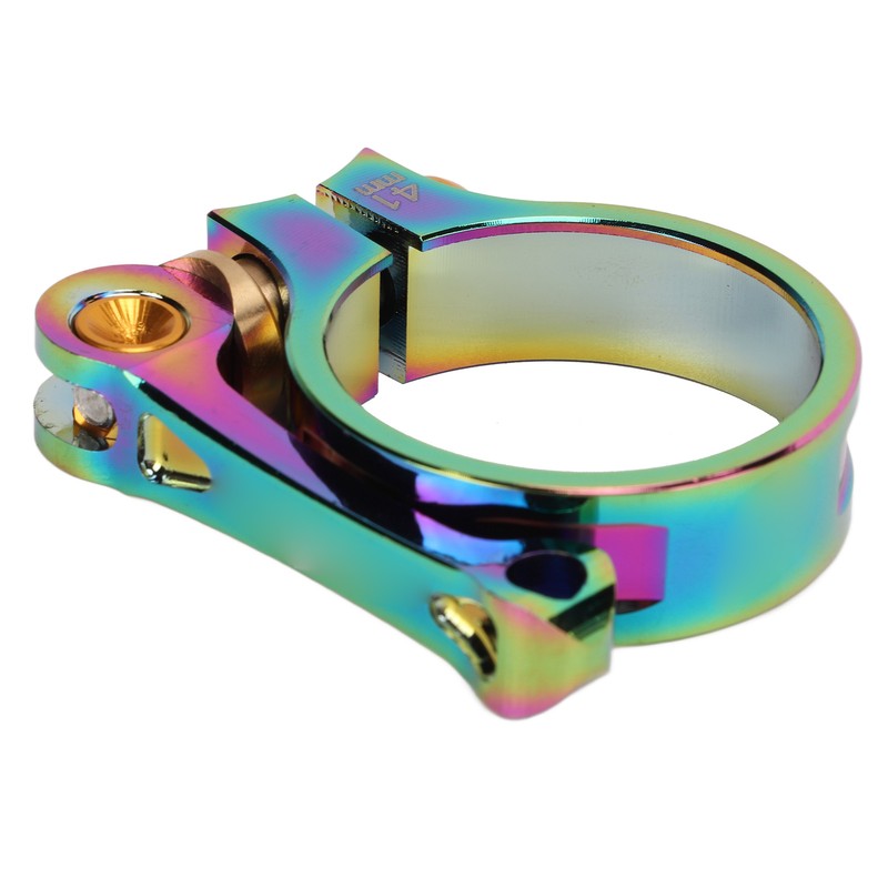 Bicycle Seatpost Clamp 41mm Bike Aluminum Alloy Quick Release Seatpost