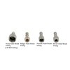Hseng 6 Feet Nylon Braided Airbrush Hose with 1/8’’ Fittings