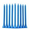 GFGL Golf Tees (Blue) Durable Bamboo Tees 100Pcs 3-1/4" Friendly