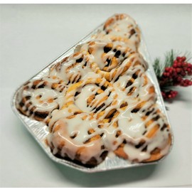 Christmas Tree Cinnamon Roll Pan (Traditional Glaze Christmas Tree Cinnamon Rolls)