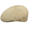 Kangol Tropic Ventair 504 Flat Cap, Beige (Beige), 2X-Large