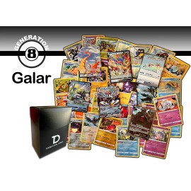 Pokémon Galar Generation 8 TCG Assortment || Ultra Rare + 20 Cards + Deck Box