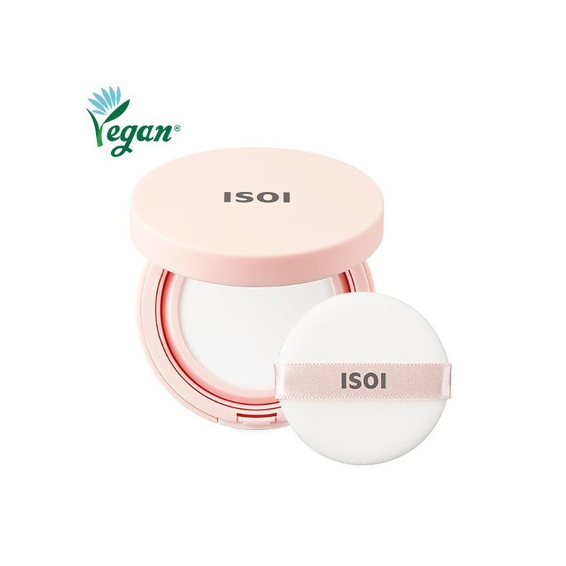 Isoi 비건 세범 컨트롤 팩트 10g Vegan Sebum Control Pact