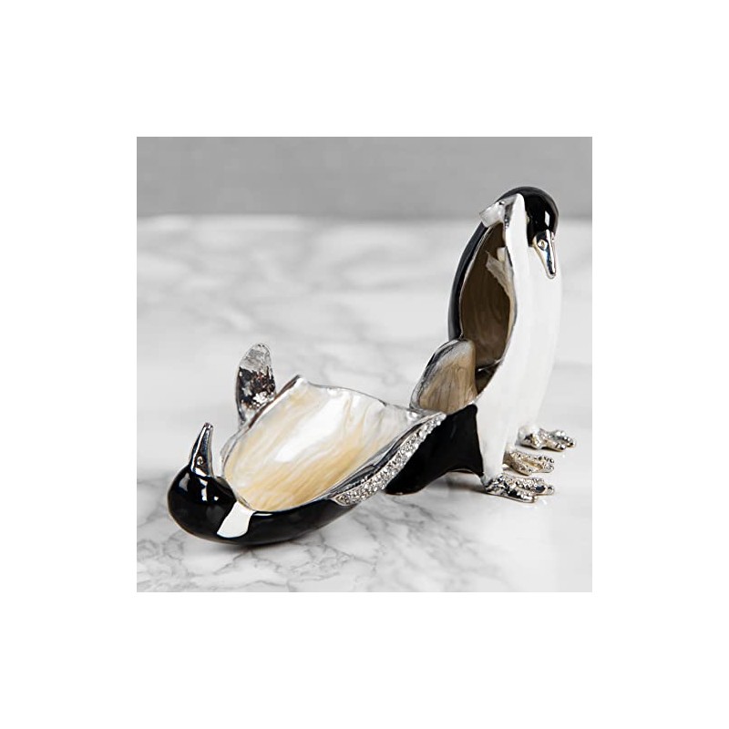 Pair of Penguins - Trinket box - Treasured Trinkets