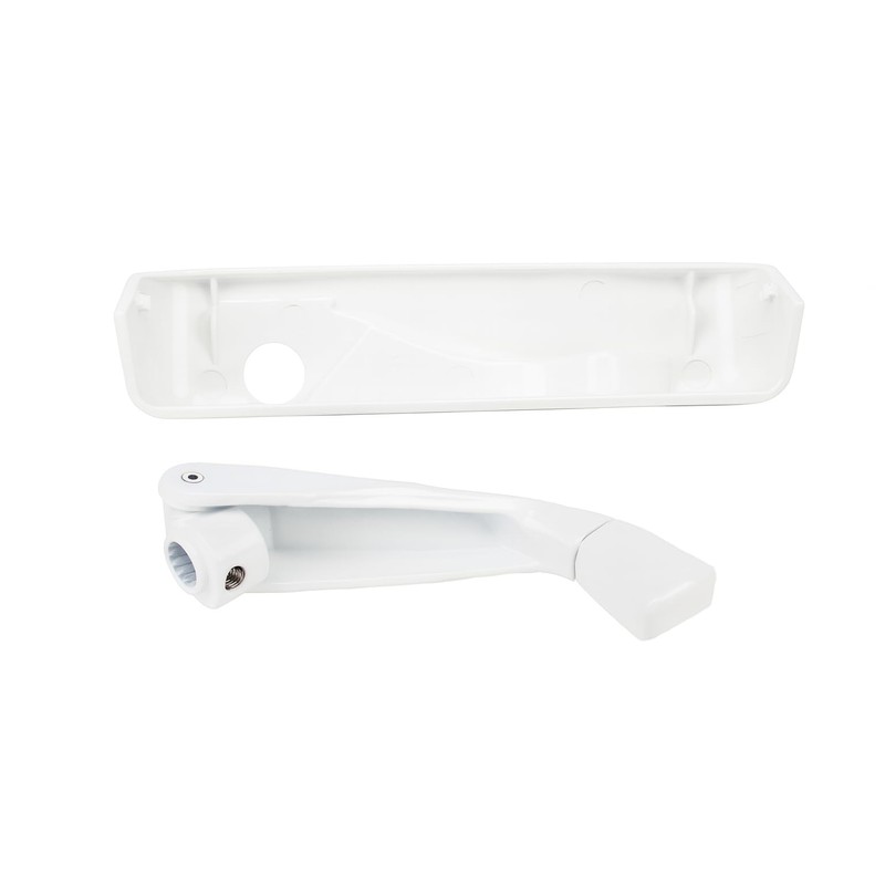 YWNN Folding Casement Window Crank Handle with Snap-On Cover –