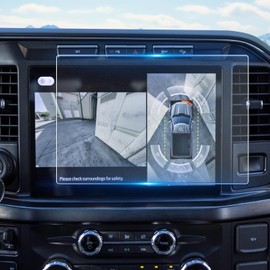 WEIPIN - Protector de pantalla para Ford Super Duty F-250 F-350 F-450 2023 ~ 2025 de 12 pulgadas, pantalla táctil de vidrio templado anti...