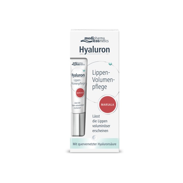 medipharma cosmetics Hyaluron Lippen-Volumenpflege marsala, 7 ml Cream