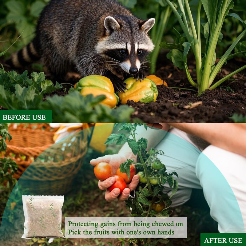 Natural Raccoon Repellent Granules | Eco-Friendly, Non-Toxic & Long-Lasting Protection