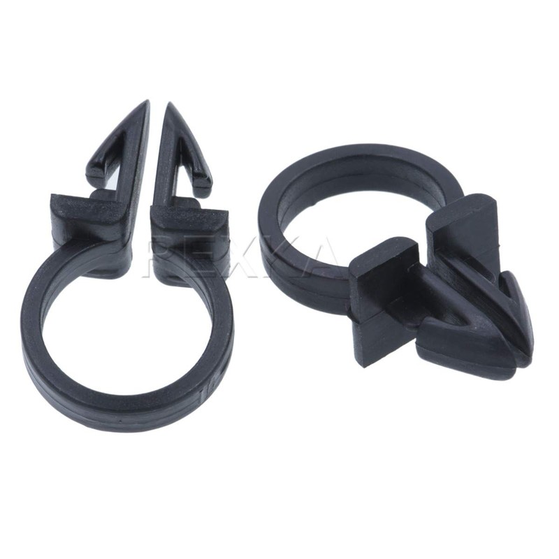 Rexka 30 pcs Wire Routing Clips 1/2"