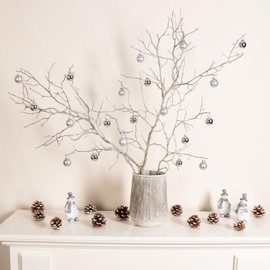 com-four Christmas Tree Baubles – Christmas Baubles for Christmas Decoration – Tree Decoration for the Christmas Tree 20 pcs