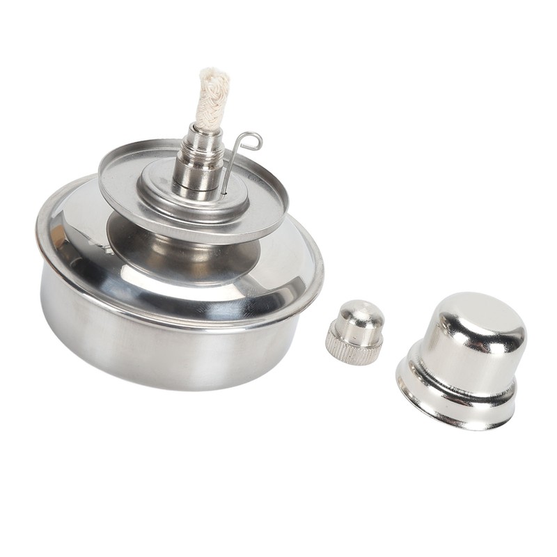 Alcohol Lamp Burner 304 Stainless Steel Explosion Proof Leakproof Metal