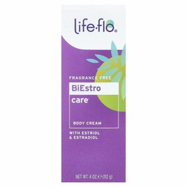 Life-flo Life-flo by Estro Care Body Cream Unscented 112g Supplement, 1, 112 / Life-flo 라이프플로 바이 에스트로 케어 바디 크림 무향 112g 보충제, 1, 112
