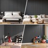 INMOZATA Wood Panels for Wall, 4 Pack 94.5" x 7.9"