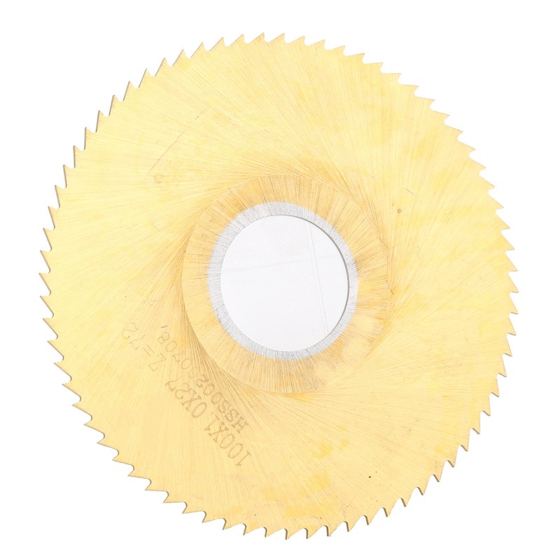 Circular Saw Blade 72 Teeth Ti Plated High Speed Steel