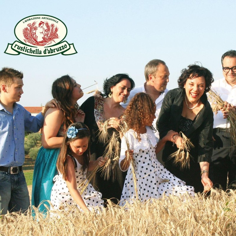 Rustichella D' Abruzzo Alfabeto Durum Wheat in Brown Paper Bag,