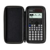 WYNGS Protective Case Black for Casio FX-810DE CW ClassWiz Calculator