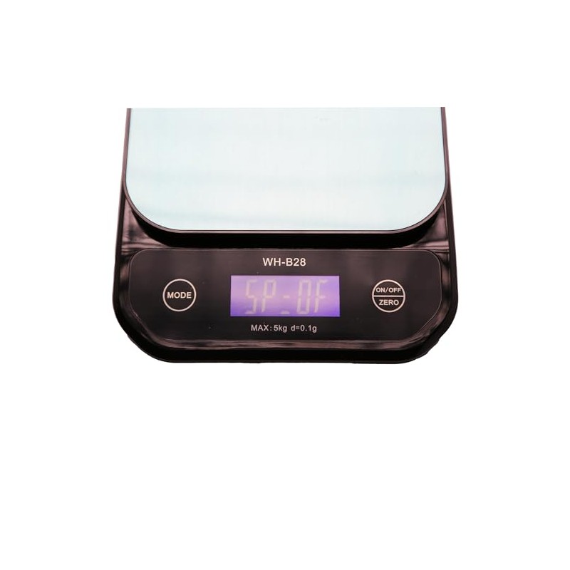 TMAX Waterproof Kitchen Scale, 0.1g/0.003oz High Precision, 5kg/11lb, USB Rechargeable.