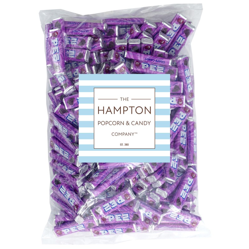 Candy Refills, Grape Flavor, 4 Pound Bulk Bag (Approx. 160