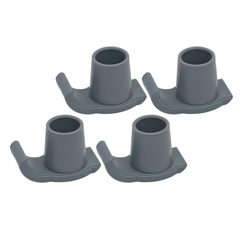 4 Pcs Walker Glide Skis Rubber Universal Walker Ski Glides