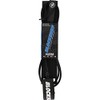 Blocksurf Ultra Black/Solid Black Surfboard Leash - 6'
