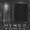 Arrowzooom 20 Black Self-Adhesive Door Kit PRO Polyester Foam Panels
