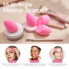 Gold Water Trading GWT Makeup Sponge Set, 6 Pcs Latex-Free