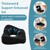 BALAPET Adjustable Bed Sore Cushions for Butt, 2-Layer Memory Foam